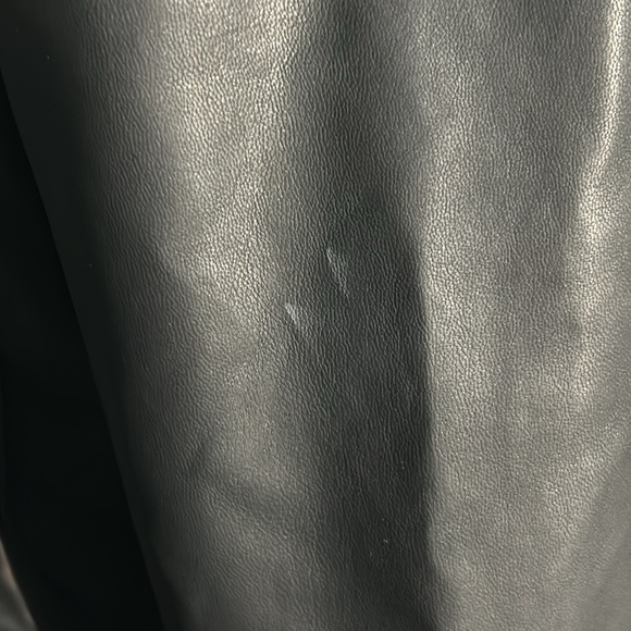 New a.n.a. New Concepts Women’s Vegan Leather Black Moto Jacket Biker Jacket - Picture 7 of 13